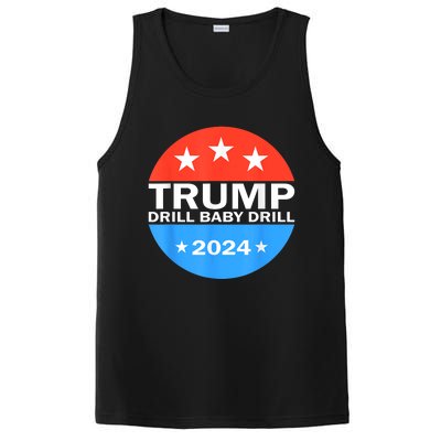 Drill Baby Drill Trump 2024 President Election Republicans PosiCharge Competitor Tank