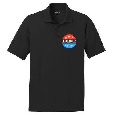 Drill Baby Drill Trump 2024 President Election Republicans PosiCharge RacerMesh Polo