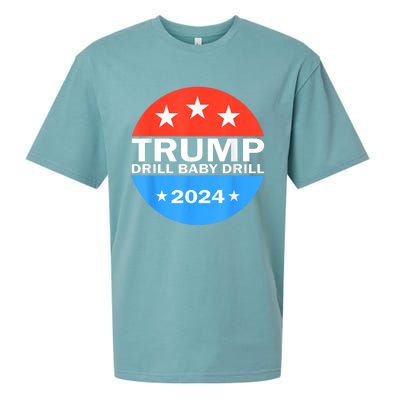 Drill Baby Drill Trump 2024 President Election Republicans Sueded Cloud Jersey T-Shirt