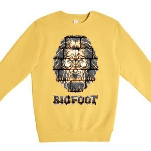 Distressed Bigfoot Premium Crewneck Sweatshirt