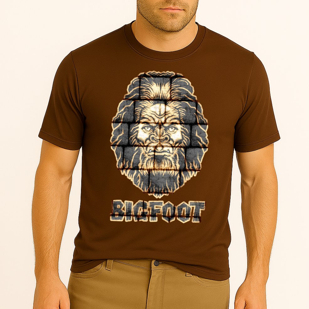 Distressed Bigfoot Cooling Performance Crew T-Shirt