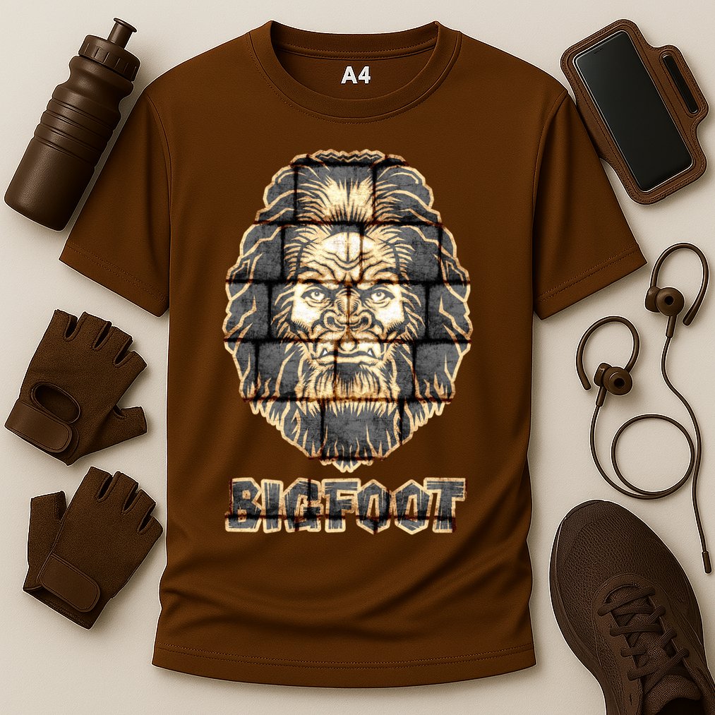 Distressed Bigfoot Cooling Performance Crew T-Shirt