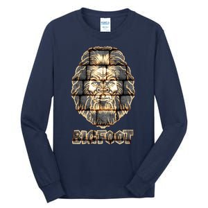 Distressed Bigfoot Tall Long Sleeve T-Shirt