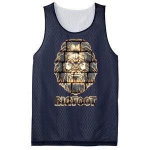 Distressed Bigfoot Mesh Reversible Basketball Jersey Tank