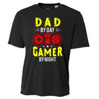 Dad By Day Gamer By Night T Cooling Performance Crew T-Shirt