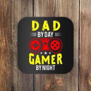 Dad By Day Gamer By Night T Coaster