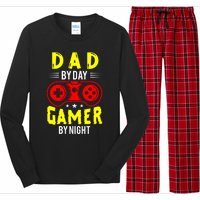 Dad By Day Gamer By Night T Long Sleeve Pajama Set