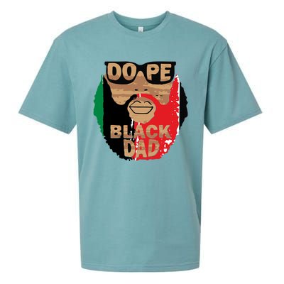 Dope Black Dad Black Fathers Matter Unapologetically Dope Great Gift Sueded Cloud Jersey T-Shirt