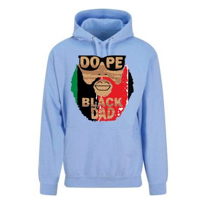 Dope Black Dad Black Fathers Matter Unapologetically Dope Great Gift Unisex Surf Hoodie