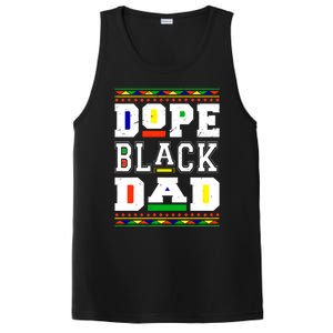 Dope Black Dad Matter African Melanin Black History Month Gift PosiCharge Competitor Tank