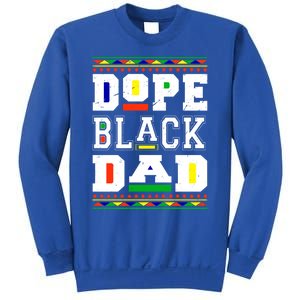 Dope Black Dad Matter African Melanin Black History Month Gift Sweatshirt