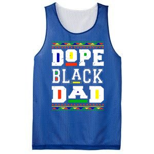 Dope Black Dad Matter African Melanin Black History Month Gift Mesh Reversible Basketball Jersey Tank