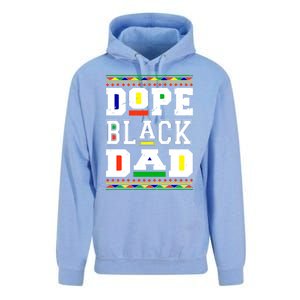 Dope Black Dad Matter African Melanin Black History Month Gift Unisex Surf Hoodie