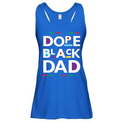 Dope Black Dad Meaningful Gift Black History Gift Dope Black Father Gift Ladies Essential Flowy Tank