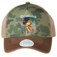 Desolated Bite Down Artwork Legacy Tie Dye Trucker Hat