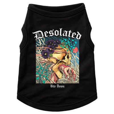 Desolated Bite Down Artwork Doggie Tank