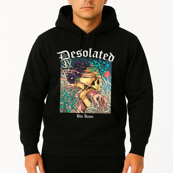 Desolated Bite Down Artwork Hoodie