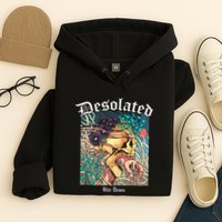 Desolated Bite Down Artwork Hoodie