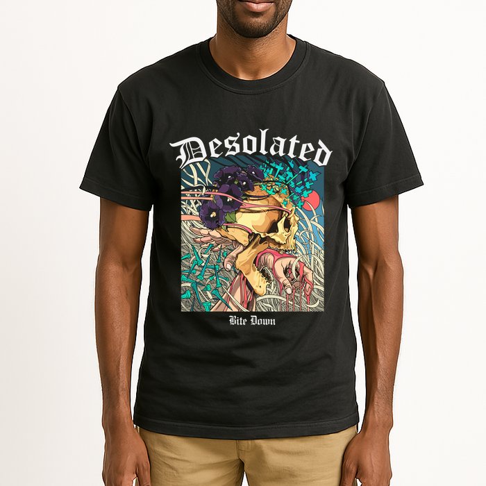 Desolated Bite Down Artwork Tall T-Shirt