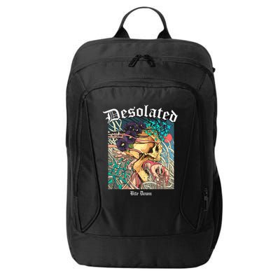 Desolated Bite Down Artwork City Backpack
