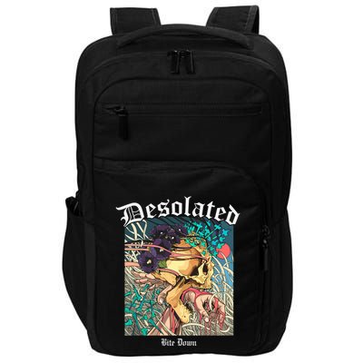 Desolated Bite Down Artwork Impact Tech Backpack