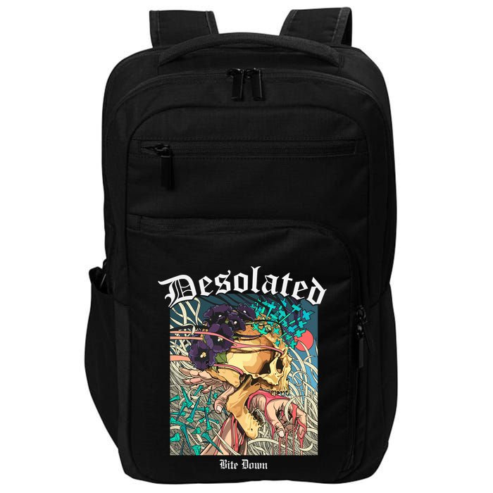Desolated Bite Down Artwork Impact Tech Backpack