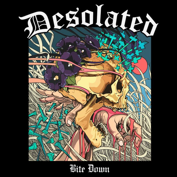 Desolated Bite Down Artwork Impact Tech Backpack