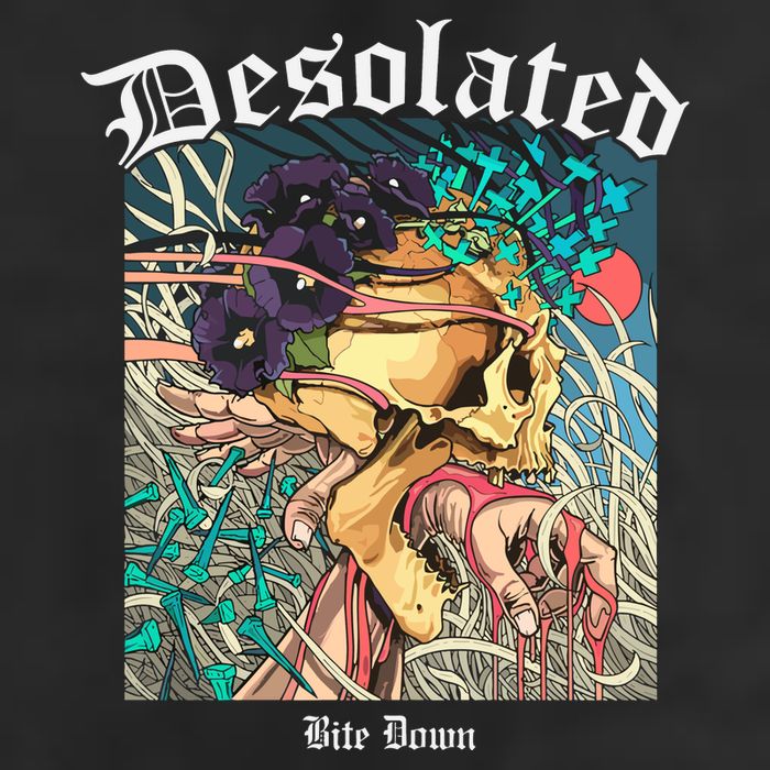 Desolated Bite Down Artwork Trucker Hat