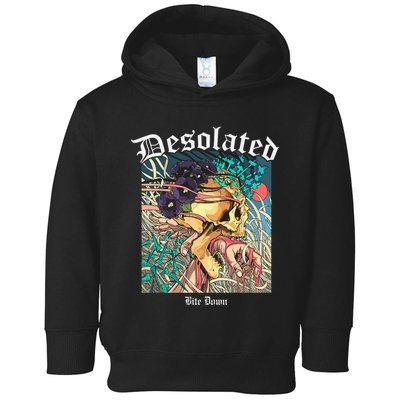 Desolated Bite Down Artwork Toddler Hoodie