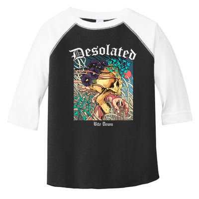 Desolated Bite Down Artwork Toddler Fine Jersey T-Shirt