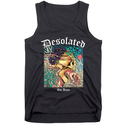 Desolated Bite Down Artwork Tank Top