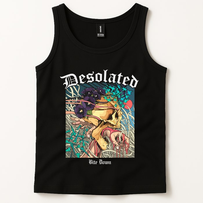 Desolated Bite Down Artwork Tank Top