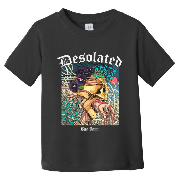 Desolated Bite Down Artwork Toddler T-Shirt
