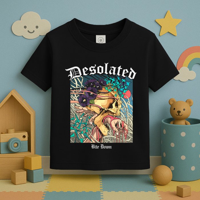 Desolated Bite Down Artwork Toddler T-Shirt
