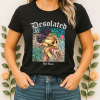 Desolated Bite Down Artwork Womens T-Shirt