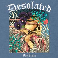 Desolated Bite Down Artwork Garment-Dyed Sweatshirt
