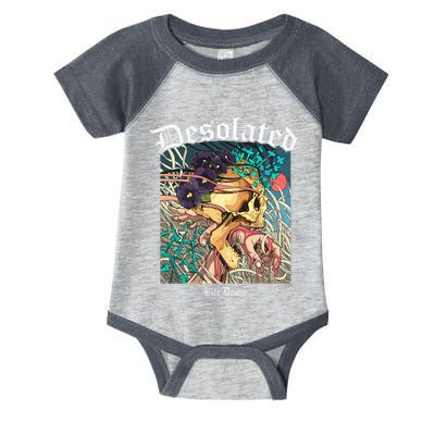 Desolated Bite Down Artwork Infant Baby Jersey Bodysuit