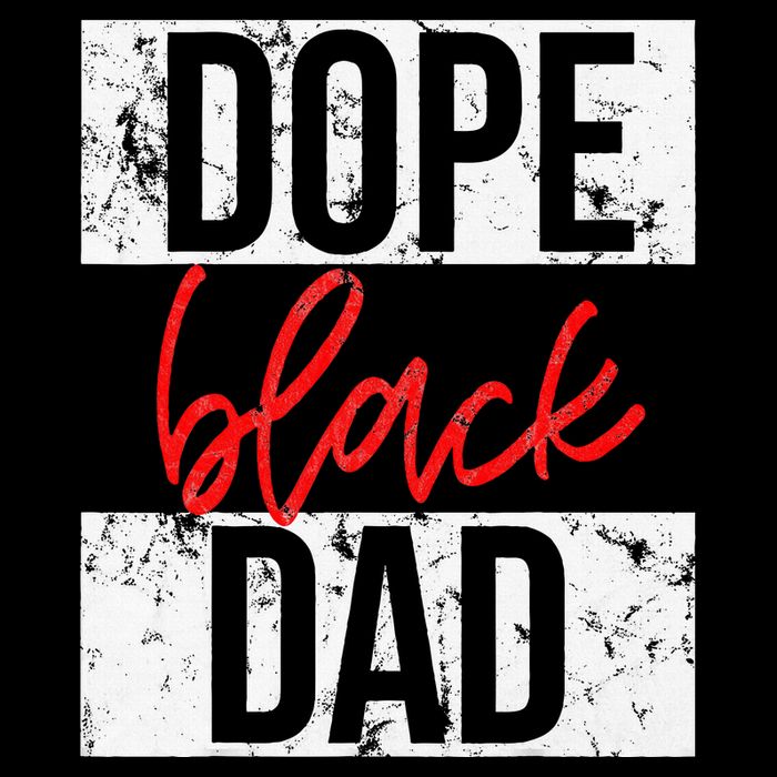 Dope Black Dad Cooling Performance Crew T-Shirt