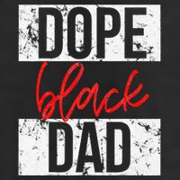 Dope Black Dad Adult Drive Performance Visor