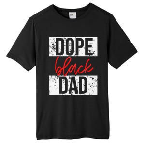 Dope Black Dad Tall Fusion ChromaSoft Performance T-Shirt