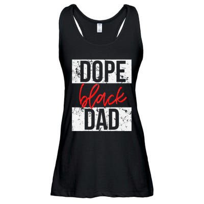Dope Black Dad Ladies Essential Flowy Tank