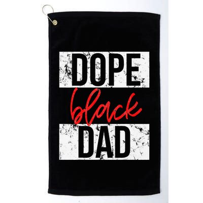 Dope Black Dad Golf Towel