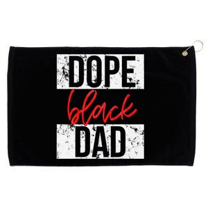 Dope Black Dad Grommeted Golf Towel