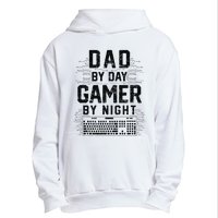 Dad By Day Gamer By Night Funny Father's Day Gaming gift Urban Pullover Hoodie