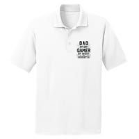 Dad By Day Gamer By Night Funny Father's Day Gaming gift PosiCharge RacerMesh Polo