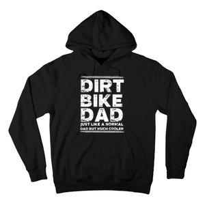 DIRT BIKE DAD Bike Cute Gift Motocross Enduro Funny Gift Hoodie