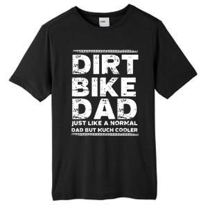 DIRT BIKE DAD Bike Cute Gift Motocross Enduro Funny Gift Tall Fusion ChromaSoft Performance T-Shirt