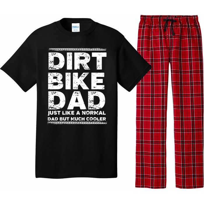 DIRT BIKE DAD Bike Cute Gift Motocross Enduro Funny Gift Pajama Set