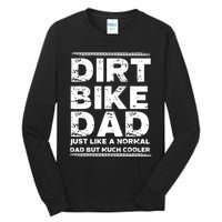 DIRT BIKE DAD Bike Cute Gift Motocross Enduro Funny Gift Tall Long Sleeve T-Shirt