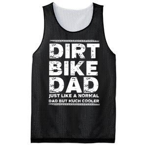 DIRT BIKE DAD Bike Cute Gift Motocross Enduro Funny Gift Mesh Reversible Basketball Jersey Tank